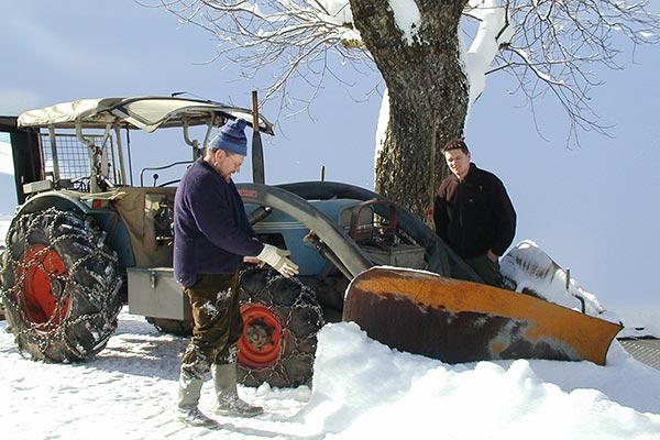 Winter auf dem Hanselehof