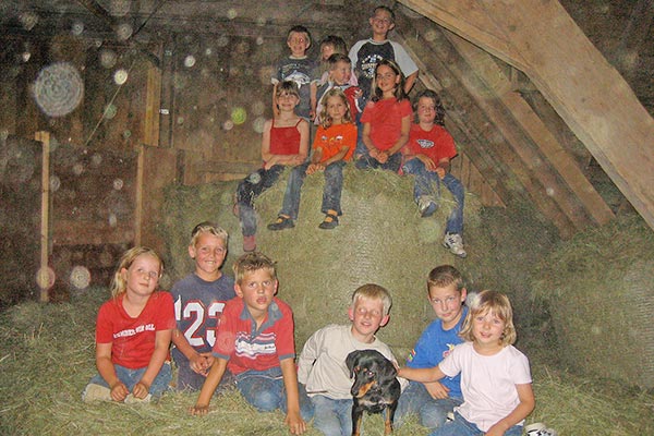 Erlebnis in der Heuburg